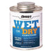 Pipe Cement,Aqua Blue,16 oz.