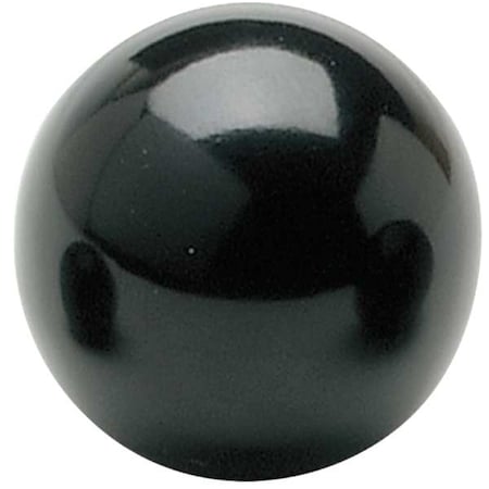 Deluxe Ball Knob, 3/8-24 Thread Size, 0.88" Type, GP Phenolic