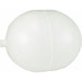 Float Ball, Oblong, Polyethylene, 4 In