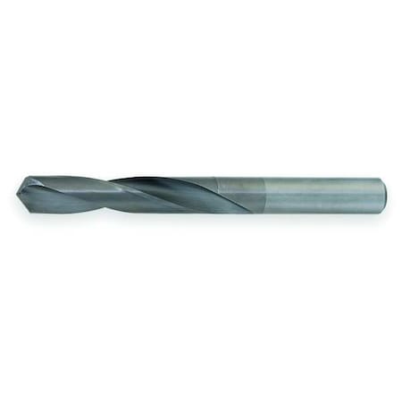 Screw Machine Drill Bit, #19 Size, 118 Degrees Point Angle, Spiral Flute