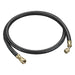 High Side Hose, 5 ft L, Black, 600 psi