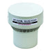 1-1/2 x 1-1/2 Dia, Valve: ABS; Membrane: Silicone; Cover: Styrofoam; Connector: Rubber, White