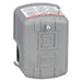 Pressure Switch, Standard/Reverse, DPST, 1 Ports, 1/4" FNPS, 4 to 25 psi Range, Polypropylene