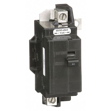 Miniature Circuit Breaker, QO Series, 60A, 2 Pole, 120/240V AC, 22kA at 120/240V AC