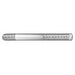 Double-End Threaded Stud, M6-1mm Thread to M6-1mm Thread, 95 mm, Steel, Black Oxide, 2 PK