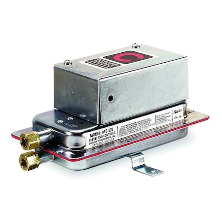 Air Sensing Switch, 300 VA Pilot Duty, 3 1/4 in W