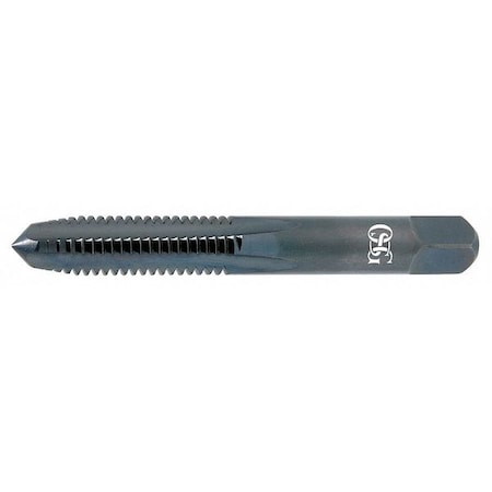 Straight Flute Hand Tap, #8-32, Plug, 4 Flutes, UNC