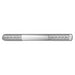 Double-End Threaded Stud, M8-1.25mm Thread to M8-1.25mm Thread, 95 mm, Steel, Black Oxide, 2 PK