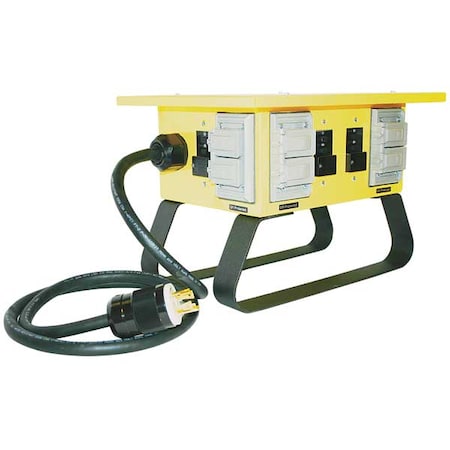 Power Distribution Box,30 AC,(4) 5-20R
