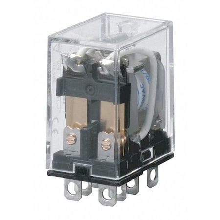 PCB, General Purpose Relay, Square, 10 A, 8 Pins, PCB