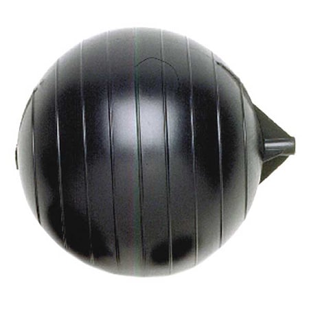 Float Ball, Round, Polyethylene, 8 In