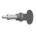 Pop Pin Weld On Barrel, 3/8" Tip Dia., 0.600"L, Pull Knob