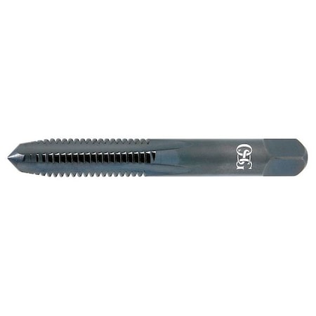 Straight Flute Hand Tap, M8-1.25, Bottoming, 4 Flutes, Metric Coarse