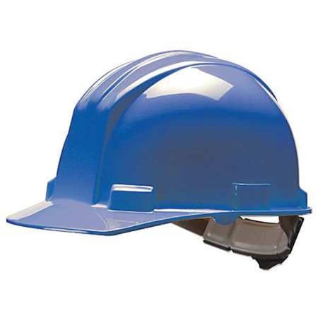 Hard Hat, S51, Polyethylene, 4 Point Ratchet, Type 1, Class E, Blue