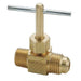 Needle Valve,1/4 In.,Flare to Male Pipe