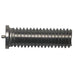 Weld Stud, #8-32, 1/2 in, TFTS Flanged Threaded, 18-8 Stainless Steel, Plain Finish, 100 PK