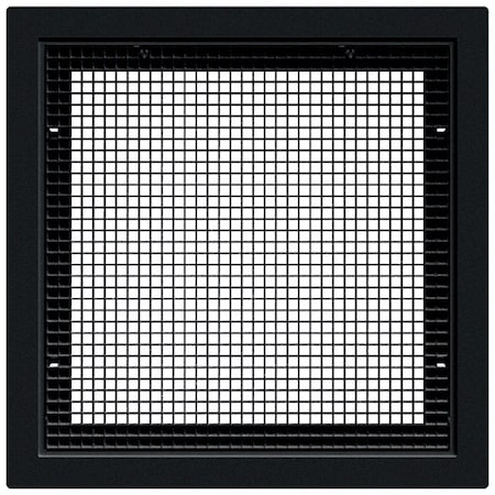 Return Air Grille 23 3/4 in X 23 3/4 in, Smooth, Plastic