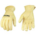 Arc Flash Gloves, Goat Grain Leather, Slip-On Cuff Tan, XL, 1 PR
