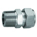 1/8" x 15/64" LET-LOK x MNPT SS Male Connector