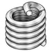 Tanged Helical Insert, Screw-Locking, #6-32 Thrd Sz, Nitronic 60, 100 PK
