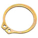 External Retaining Ring, Steel, Zinc Yellow Finish, 10 PK