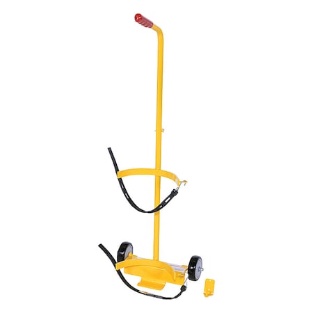 Fire Extinguisher Carrier, Steel, For Tank Weight 100 lb