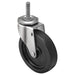 4" X 15/16" Non-Marking Polyolefin Swivel Caster, No Brake, Loads Up To 150 lb
