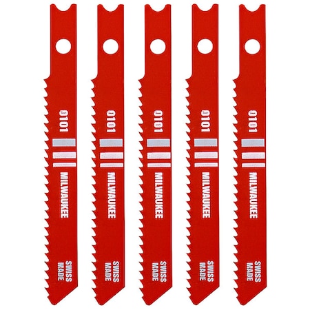 2-3/4" 14 TPI High Speed Steel Jig Saw Blade (5 PK)