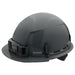 BOLT Gray Front Brim Hard Hat w/4pt Ratcheting Suspension - Type 1, Class E