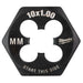 Hex Threading Die, M10x1, Metric