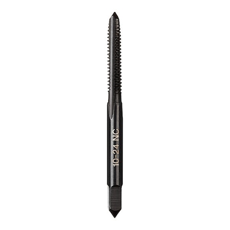 Straight Flute Tap, #10-24, 2.25 in