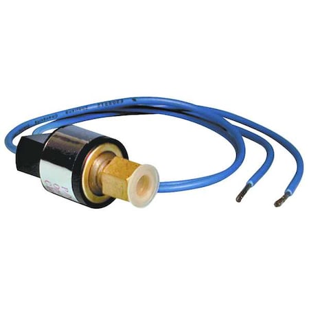 Low Pressure Switch, Open on Fall, Auto Reset, SPST, 1/4 in Female Flare, 15-35 psi, -31 to 149F