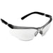 3M(TM) Bx(TM) Reader Safety Glasses, Black/Gray Wraparound Frame, 1.5 Diopter, Clear Lens