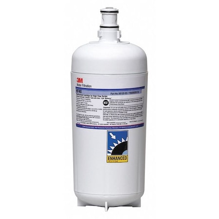 Quick Connect Filter, 2.5 gpm, 0.2 Micron, 5-23/64" O.D., 14 39/64 in H