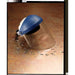 Face Shield, Clear Visor, Propionate, Ratchet Suspension, Uncoated Lens