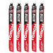 9" 7TPI TORCH with NITRUS Carbide for Cast Iron SAWZALL Blade 5PK