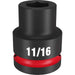 11/16 in. SHOCKWAVE Impact Duty 3/4 in. Drive Standard 6 Point Impact Socket