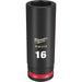 16mm SHOCKWAVE Impact Duty 3/8 in. Drive Deep Well 6 Point Impact Socket