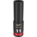 11mm SHOCKWAVE Impact Duty 3/8 in. Drive Deep Well 6 Point Impact Socket