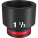 1-1/2 in. SHOCKWAVE Impact Duty 1/2 in. Drive Standard 6 Point Impact Socket