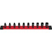 10 pc. SHOCKWAVE Impact Duty 1/4 in. Drive SAE Standard 6 Point Socket Set
