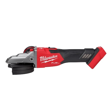 M18 FUEL 5 in. Flathead Braking Grinder with Lock-On Slide Switch (Tool Only)