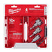4 pc. Single-Piece Carbide Hole Cutter Set