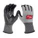 Cut-Resistant Coated Gloves, Cut Level A3 ,Dipped ,Polyurethane ,Smooth ,L 12 PK