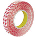 Film Tape, 1 in W, 54 3/4 yd L, 8 mil, Polyester Film, Double-Sided, 10 PK