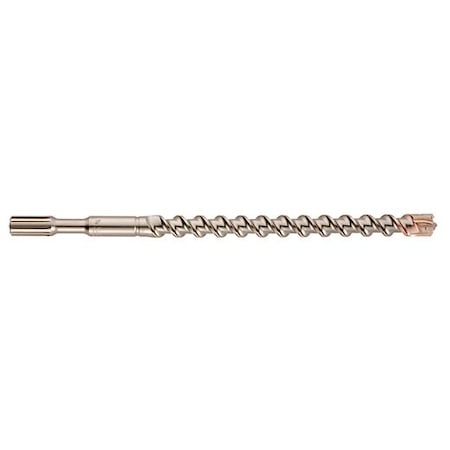 Hammer Drill Bit,Spline,1-1/2x22 In