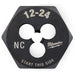 Hex Threading Die, #12-24, UNC