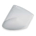 Face Shield Visor, Clear Visor, Polyethylene, Uncoated Lens, Clear