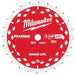 CircularSawBlade,Carbide,Dia:7.25",PK2
