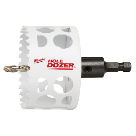 2-1/2" HOLE DOZER Bi-Metal Hole Saw with Arbor